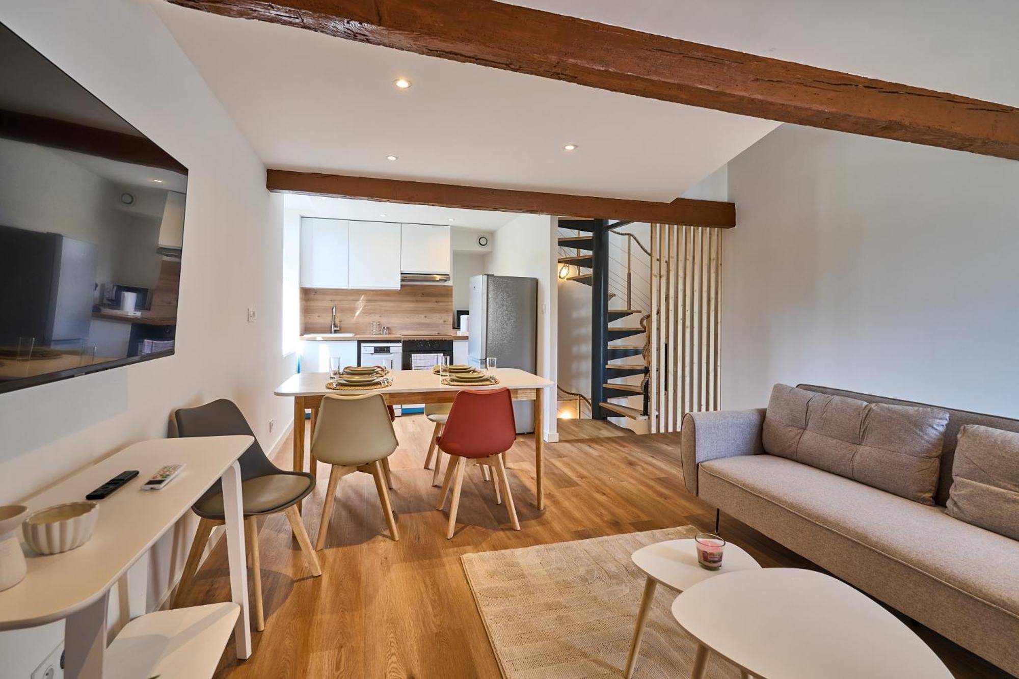 Le Rempart Harmonieux - Triplex Au Pied De La Cite Carcassonne Exterior foto